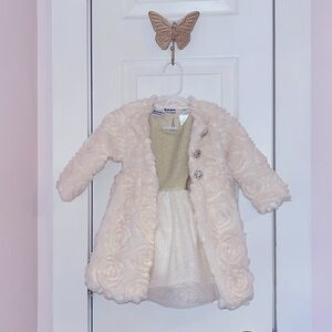 Blueberi boulevard 18 month dress with long coat